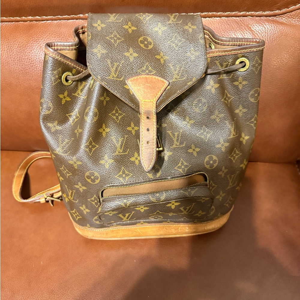 Louis Vuitton Brown Monogram Backpack
